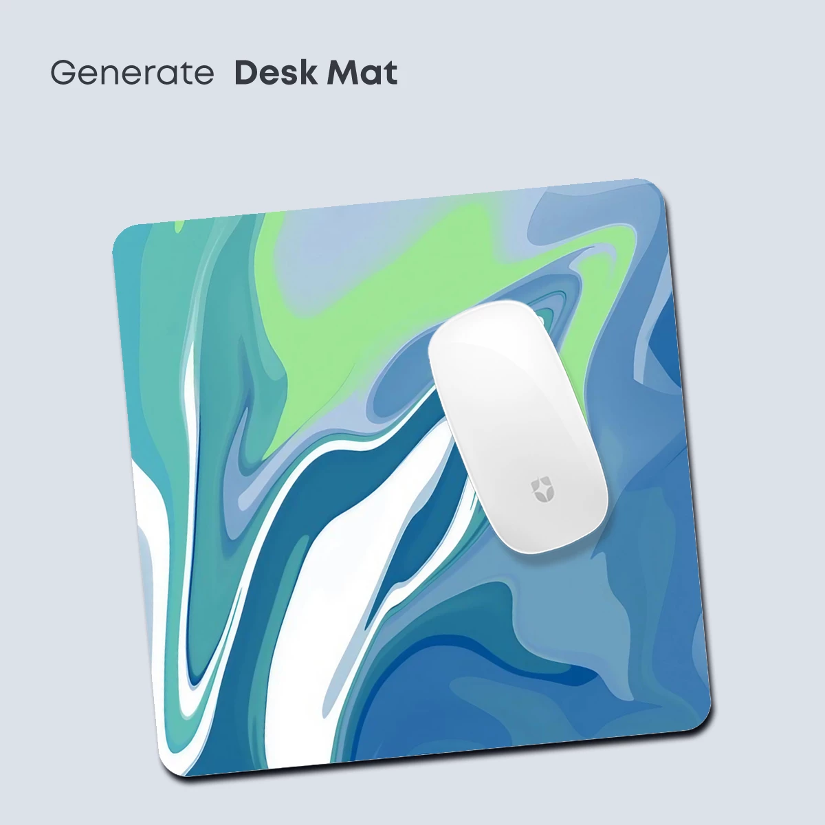 Fluid Dreamscape: Aqua and Teal Abstract Flow - Image 4