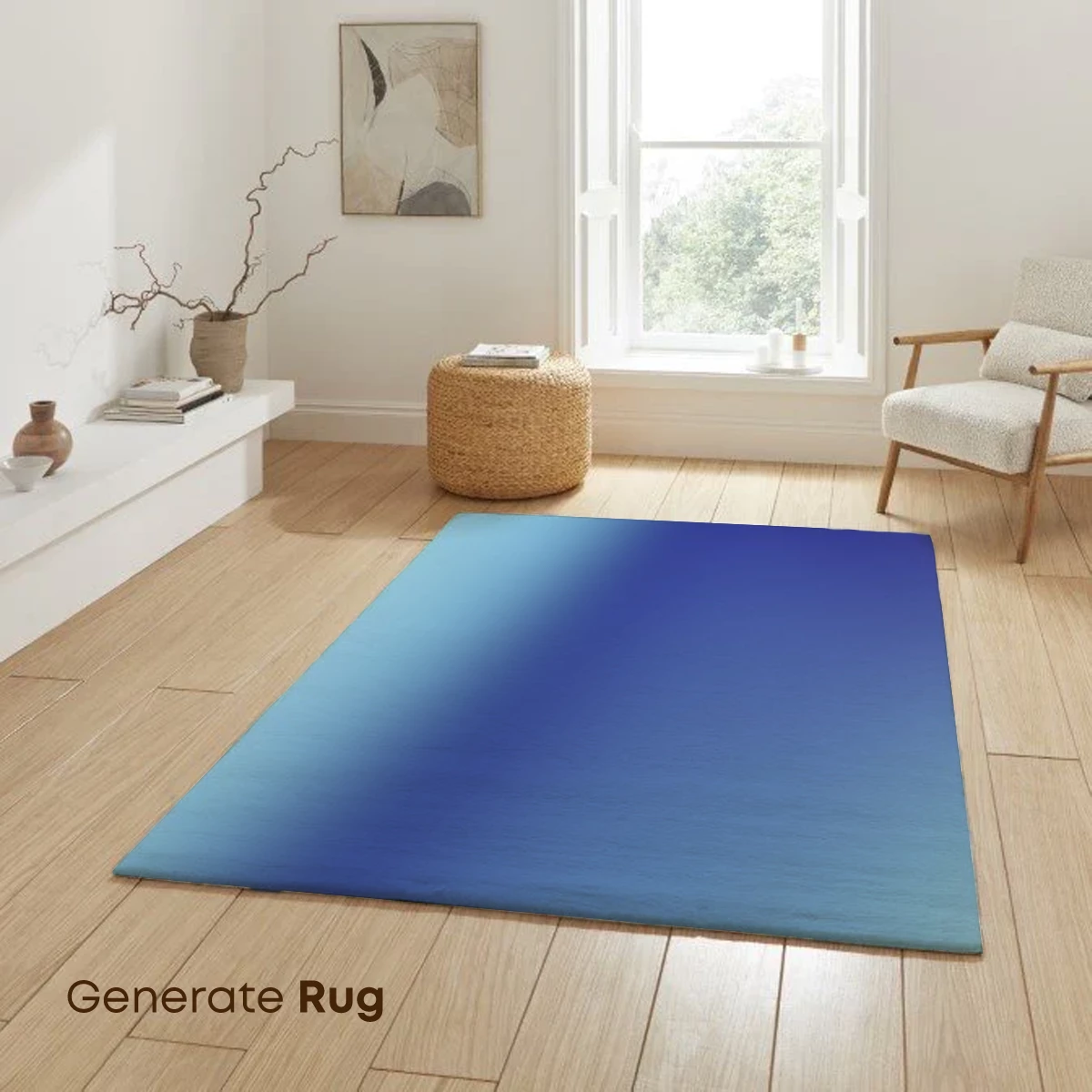 Ethereal Blue Gradient Symphony - Image 6