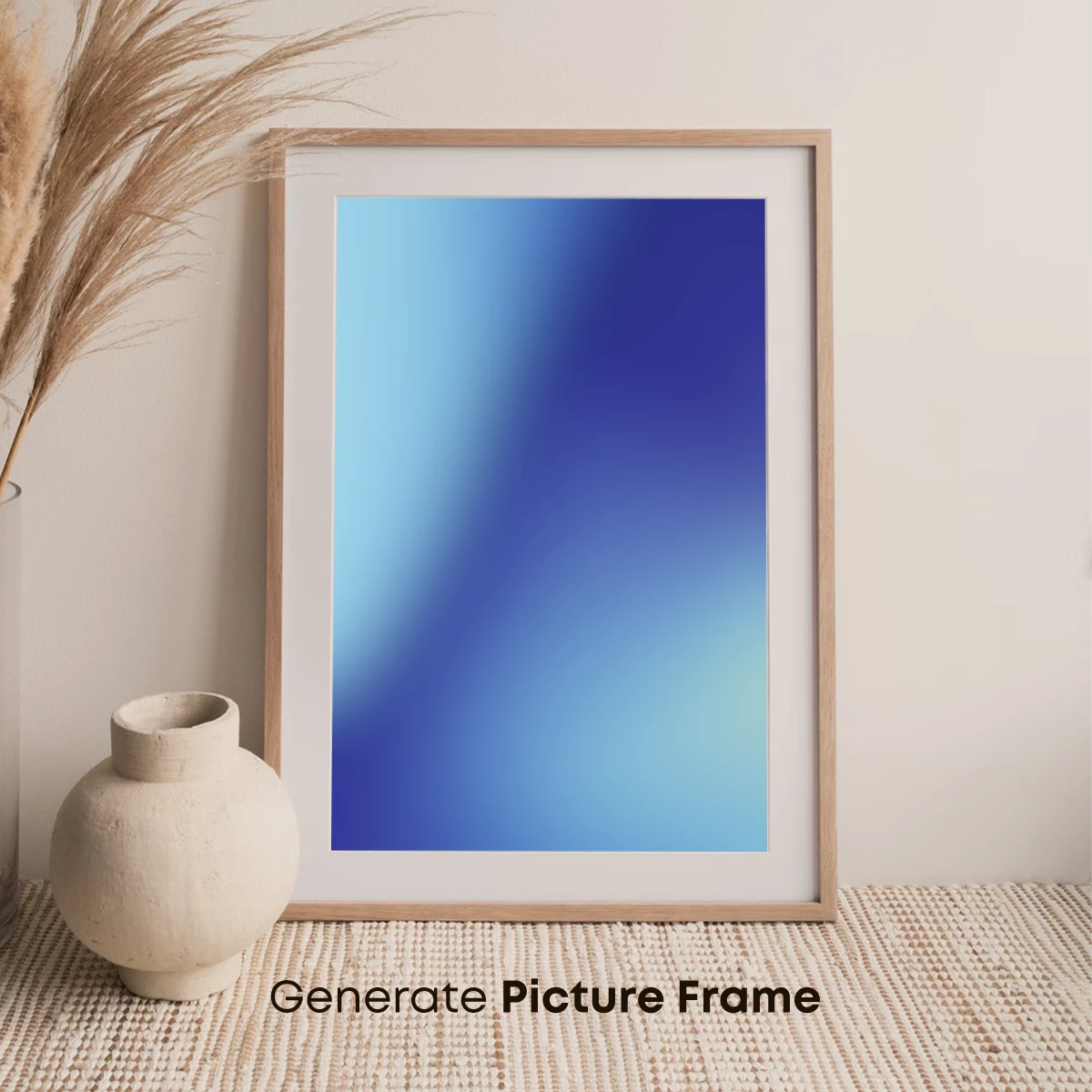 Ethereal Blue Gradient Symphony - Image 7