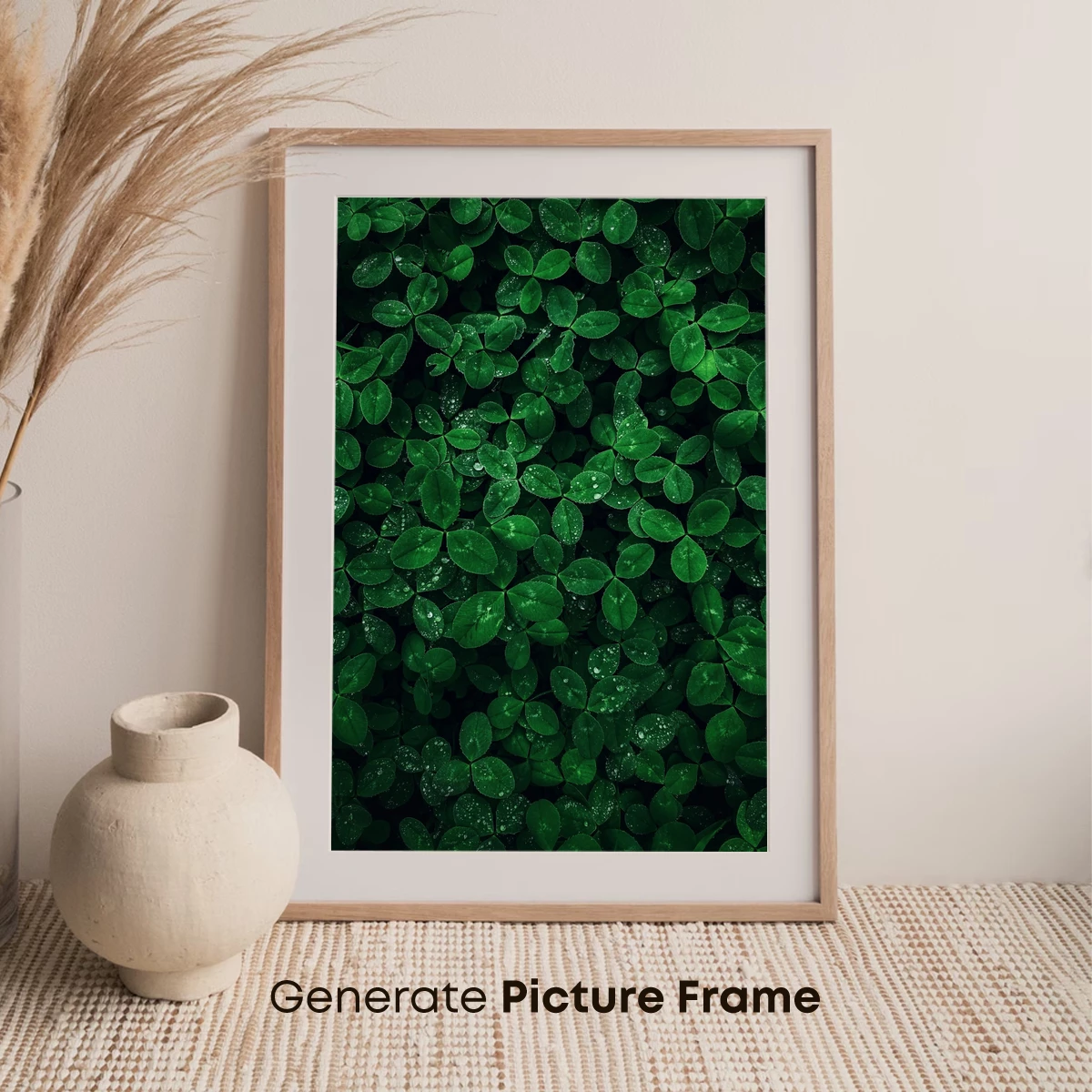 Dew-Kissed Clover Canopy - Image 7