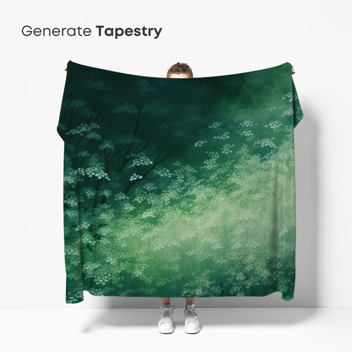 Enchanted Forest Whisper: Ethereal Floral Mist - Image 5