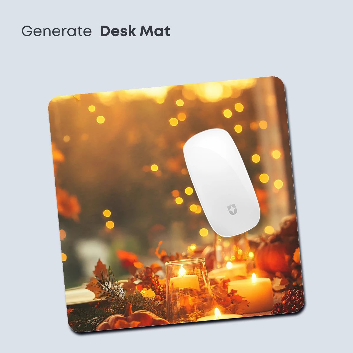 Autumnal Glow: Festive Table at Sunset - Image 4