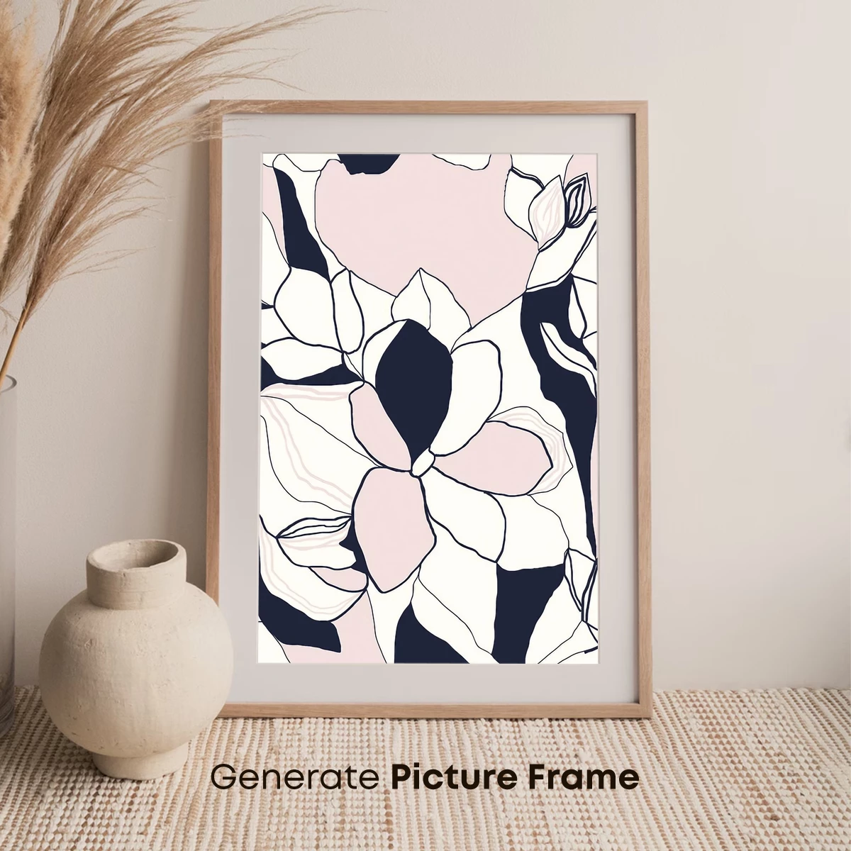 Abstract Floral Elegance: Modern Petal Artistry - Image 7