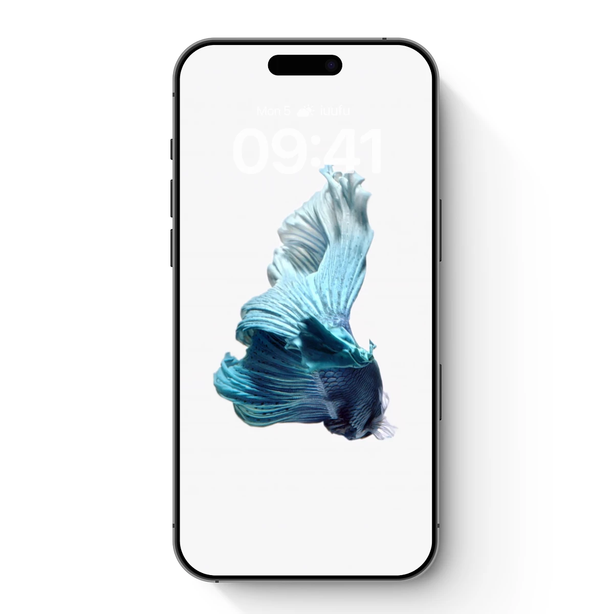 Ethereal Blue Betta: Fluid Grace in Motion