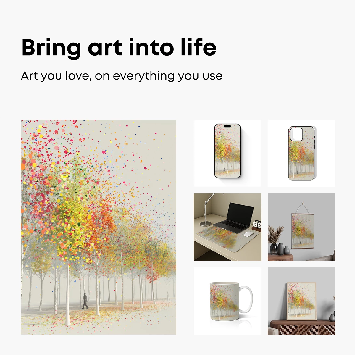 Autumnal Confetti Canopy - Image 2