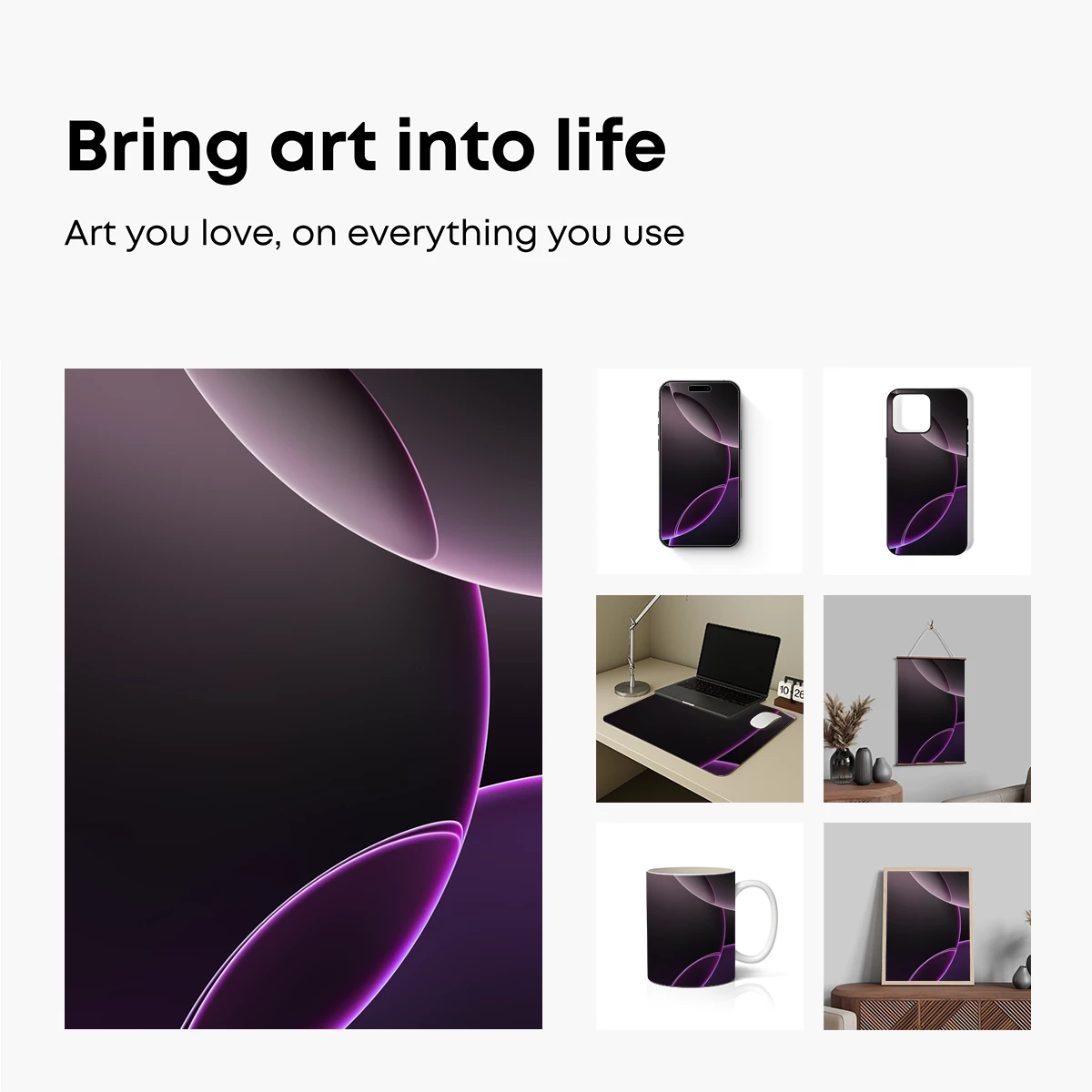 Ethereal Neon Curves: A Symphony of Light and Shadow - Image 2