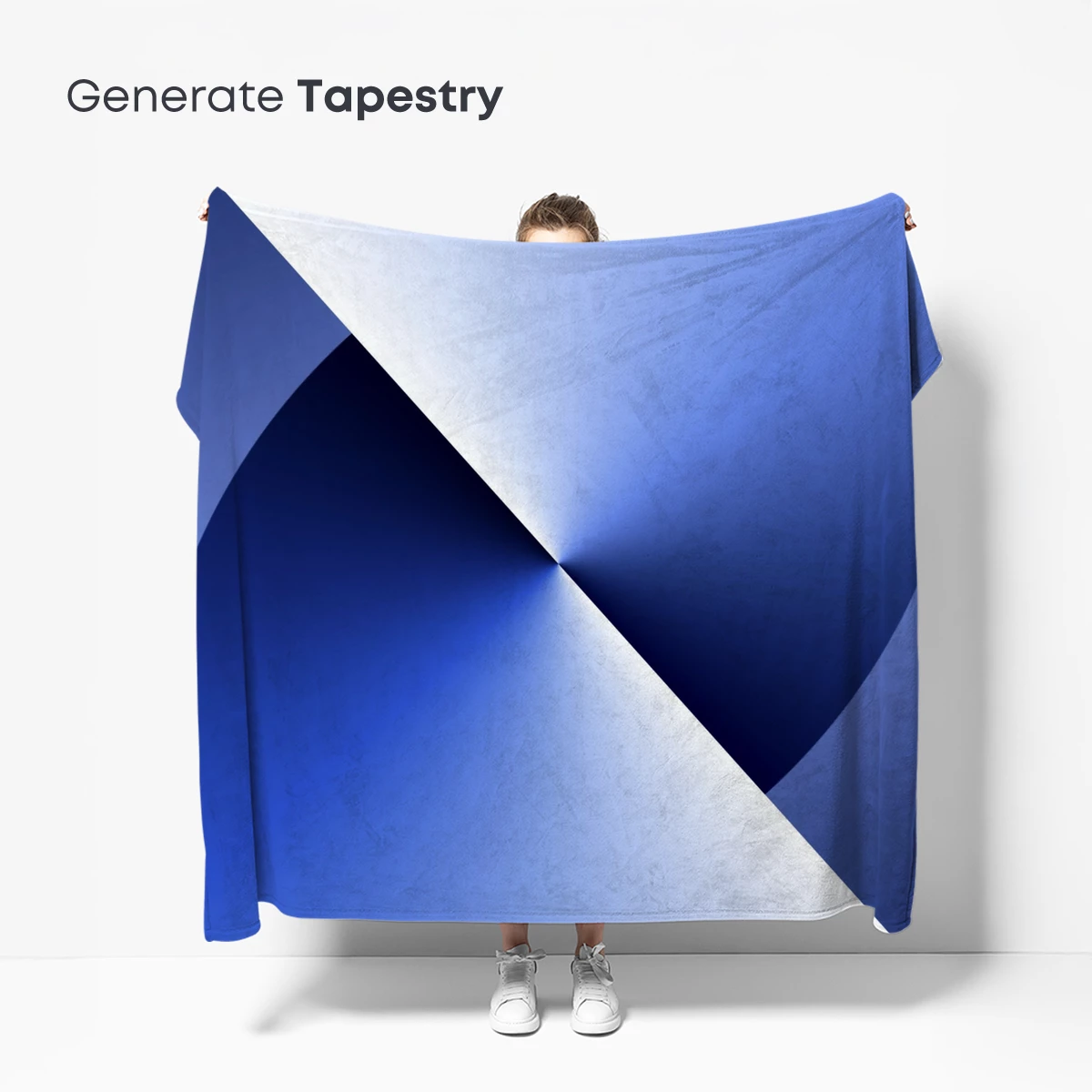 Ethereal Blue Curves: A Dance of Light and Shadow - Image 5