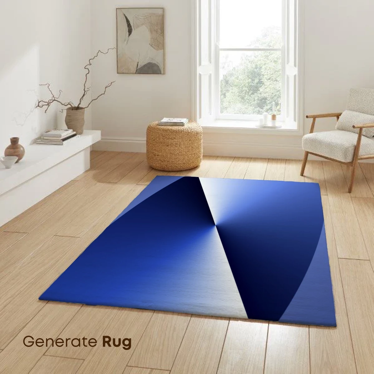 Ethereal Blue Curves: A Dance of Light and Shadow - Image 6