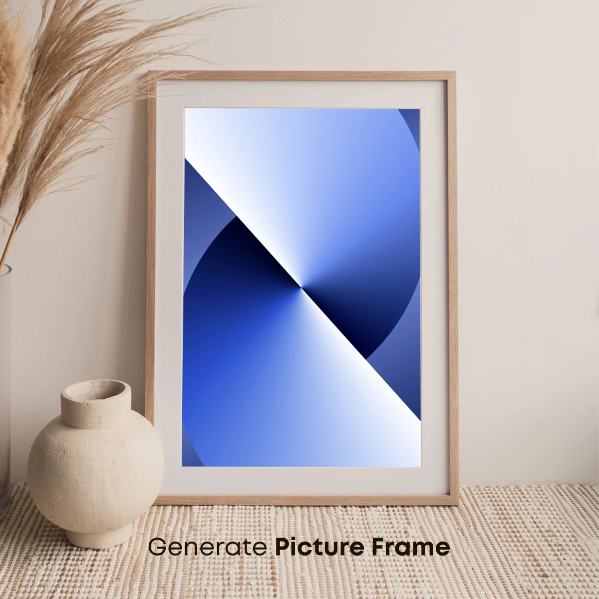 Ethereal Blue Curves: A Dance of Light and Shadow - Image 7