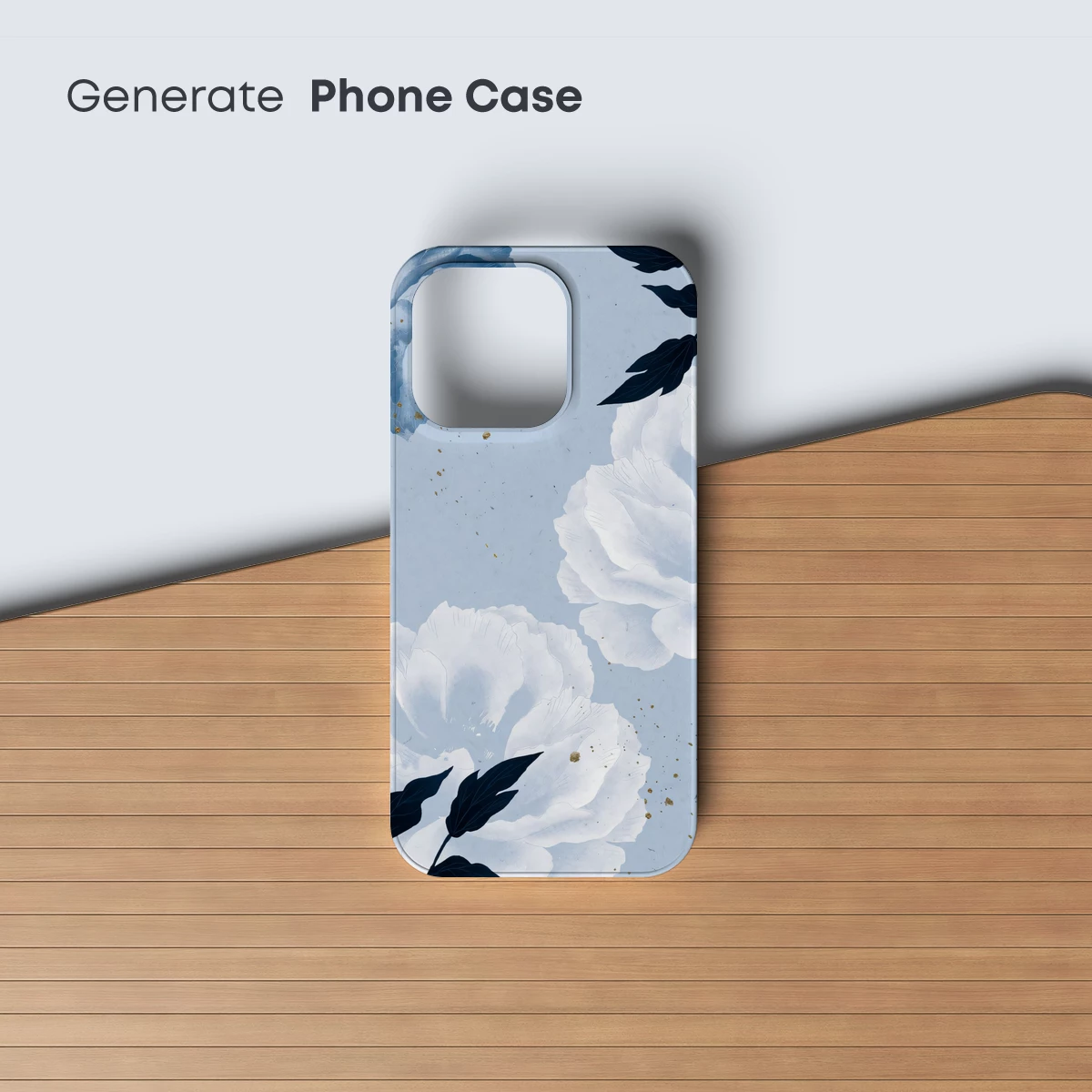 Ethereal Blooms in Monochrome Elegance - Image 3