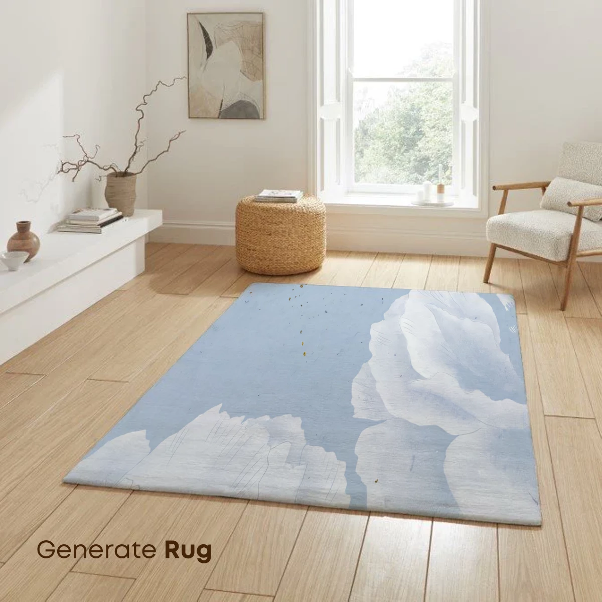 Ethereal Blooms in Monochrome Elegance - Image 6