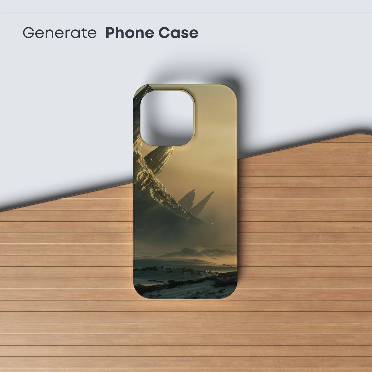 Desert Wanderers at Dusk: Futuristic Ruins - Image 3