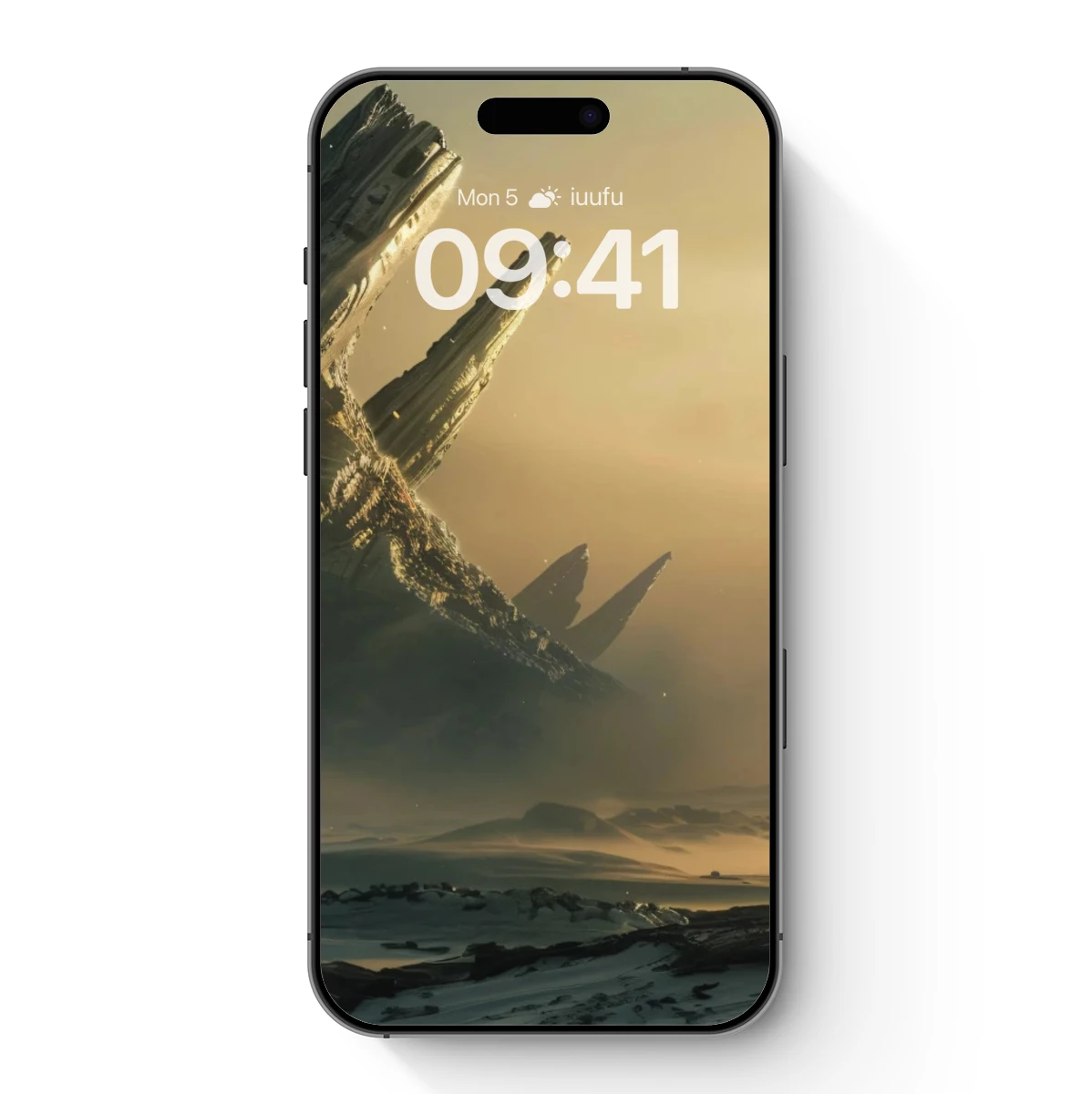 Desert Wanderers at Dusk: Futuristic Ruins Desert Wanderers at Dusk: Futuristic Ruins