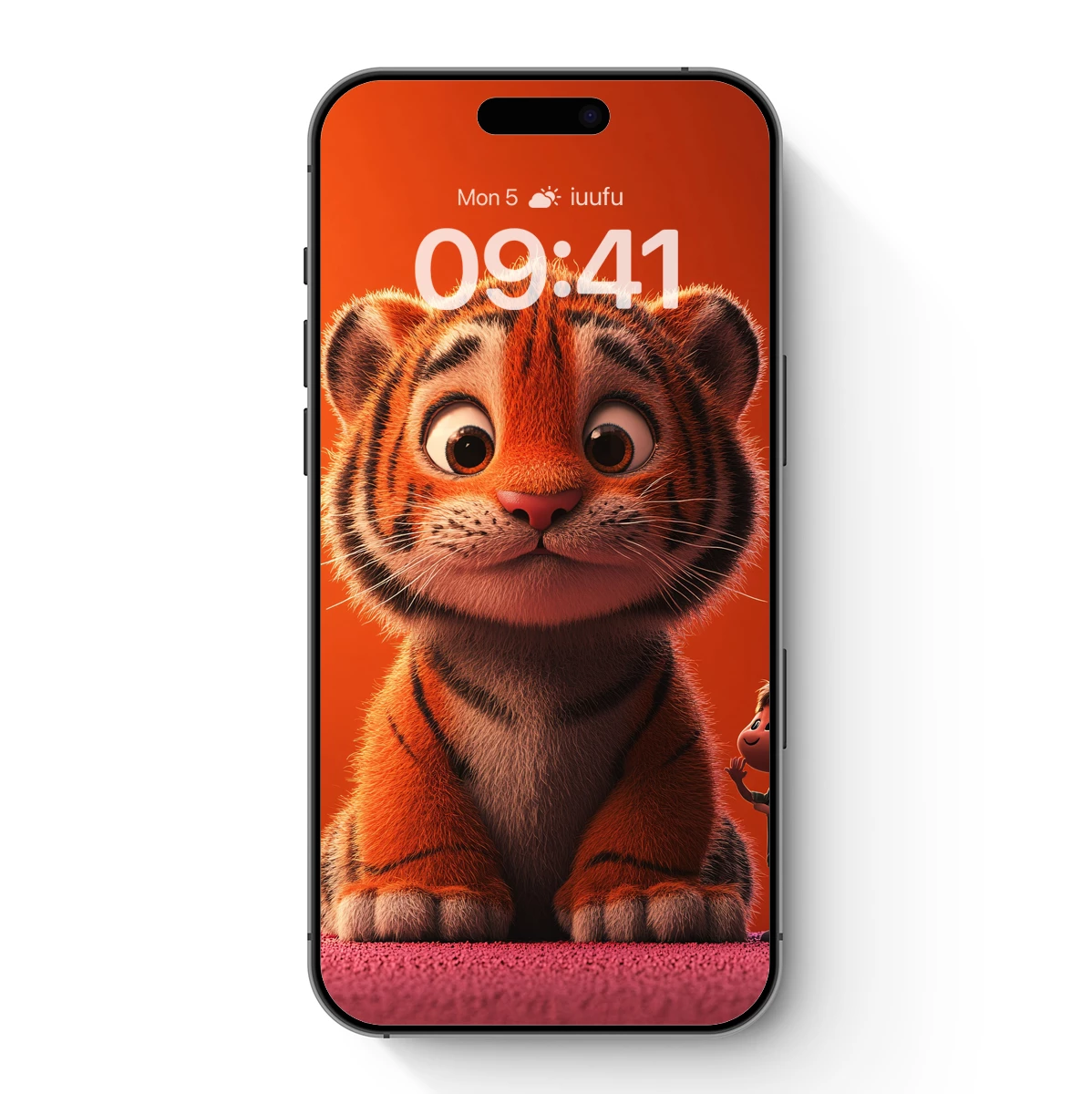 Cuddly Tiger Cub and Tiny Friend: Whimsical Cartoon Adventure Cuddly Tiger Cub and Tiny Friend: Whimsical Cartoon Adventure