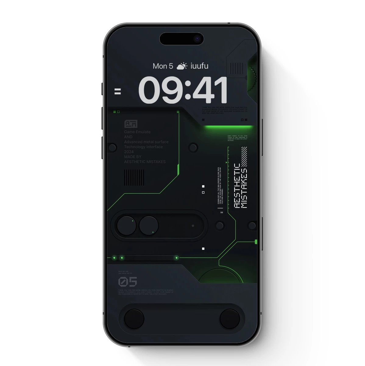 Cybernetic Interface: Neon Green Tech Aesthetics Cybernetic Interface: Neon Green Tech Aesthetics