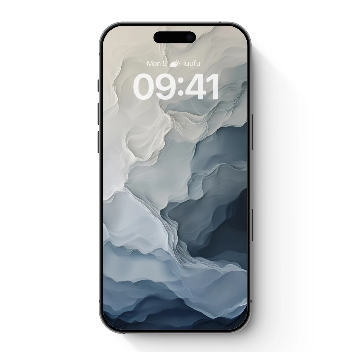 Ethereal Flow: Abstract Waves in Monochrome