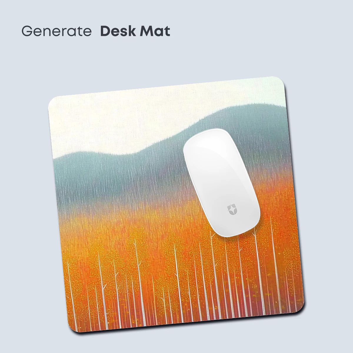 Autumnal Forest Symphony: Minimalist Landscape Art - Image 4