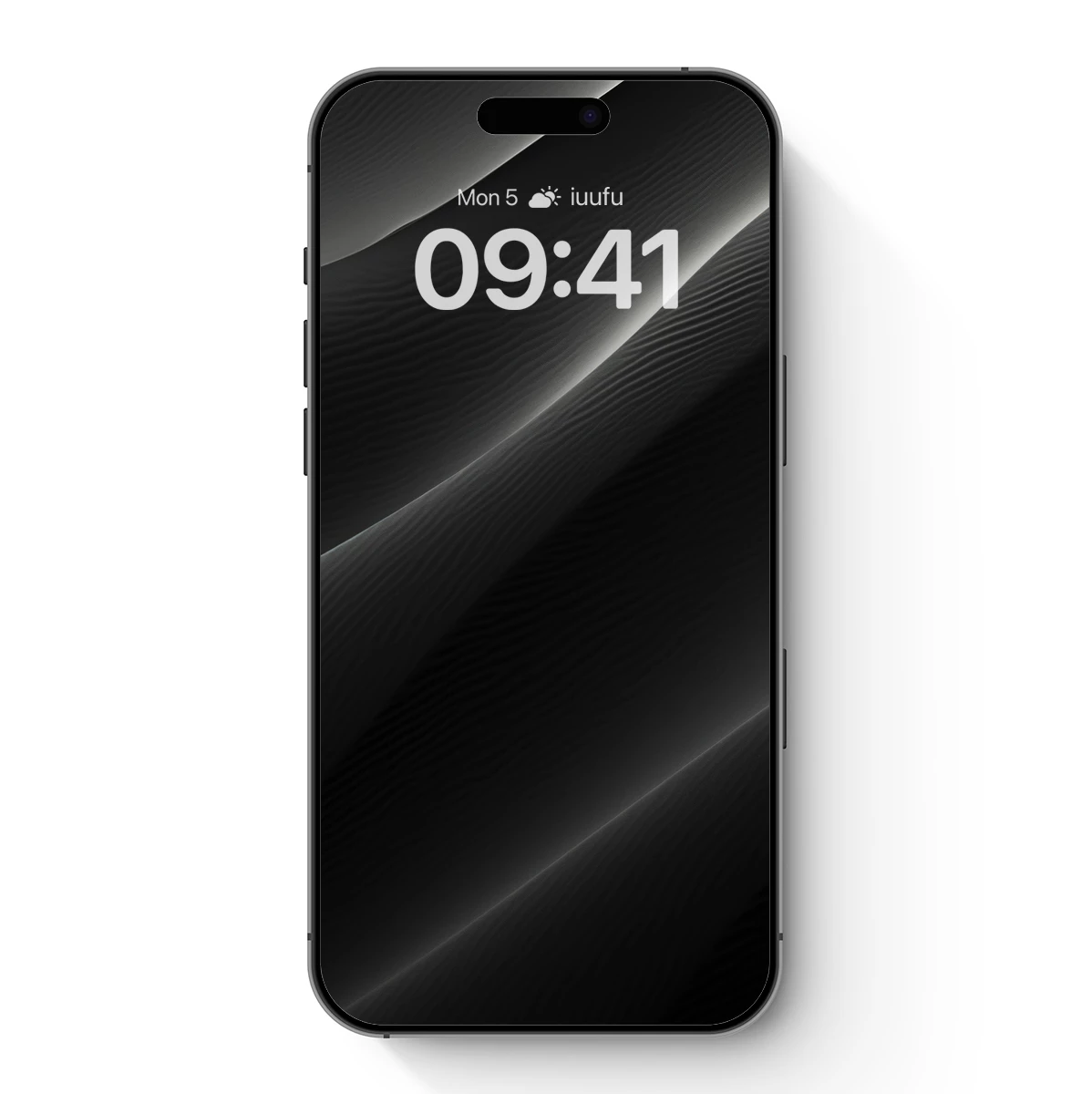 Elegant Shadows: Monochrome Wave Artistry