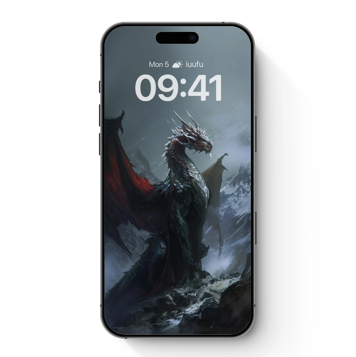 Eternal Dragon in Misty Mountains