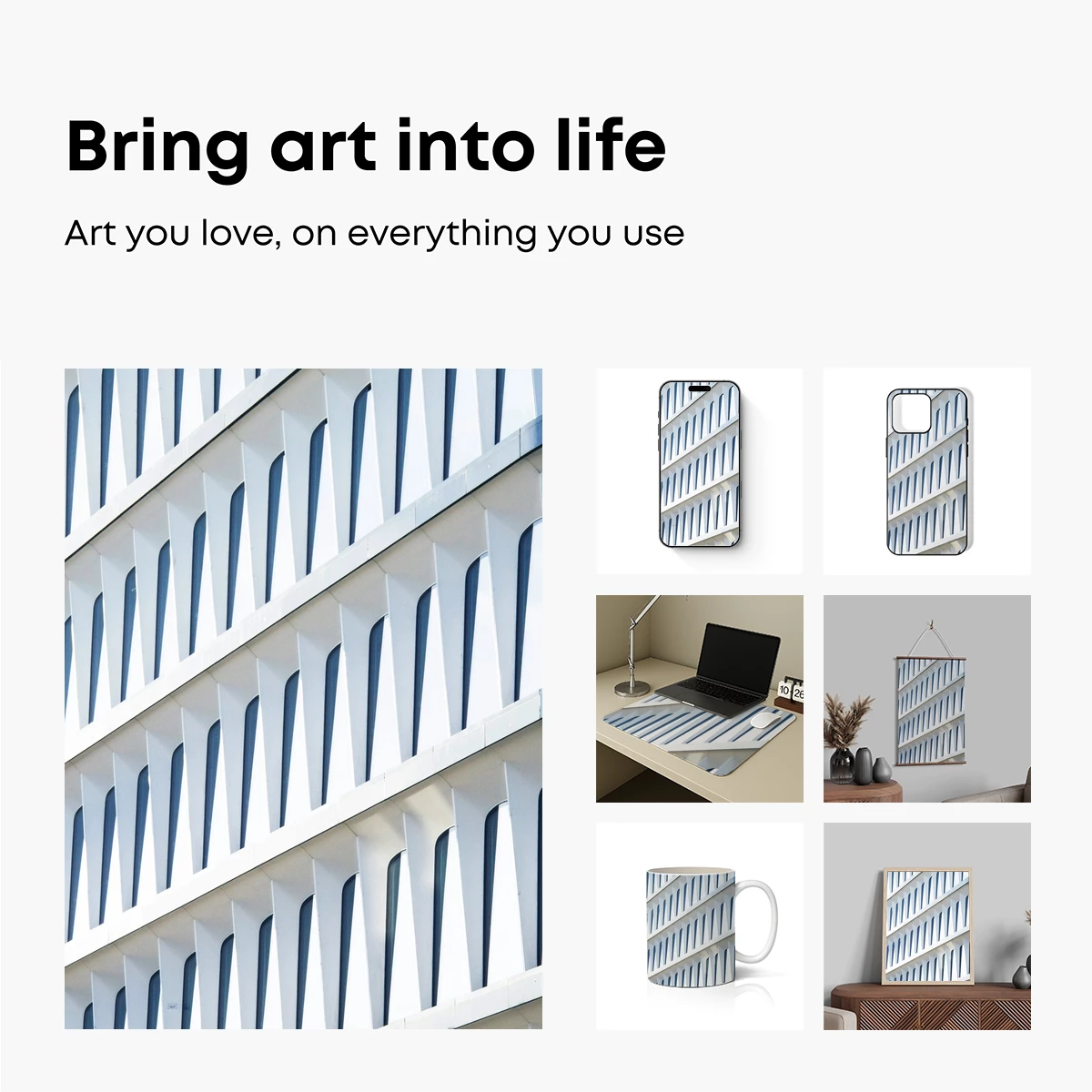 Geometric Facade Symphony: Angular Shadows Play - Image 2