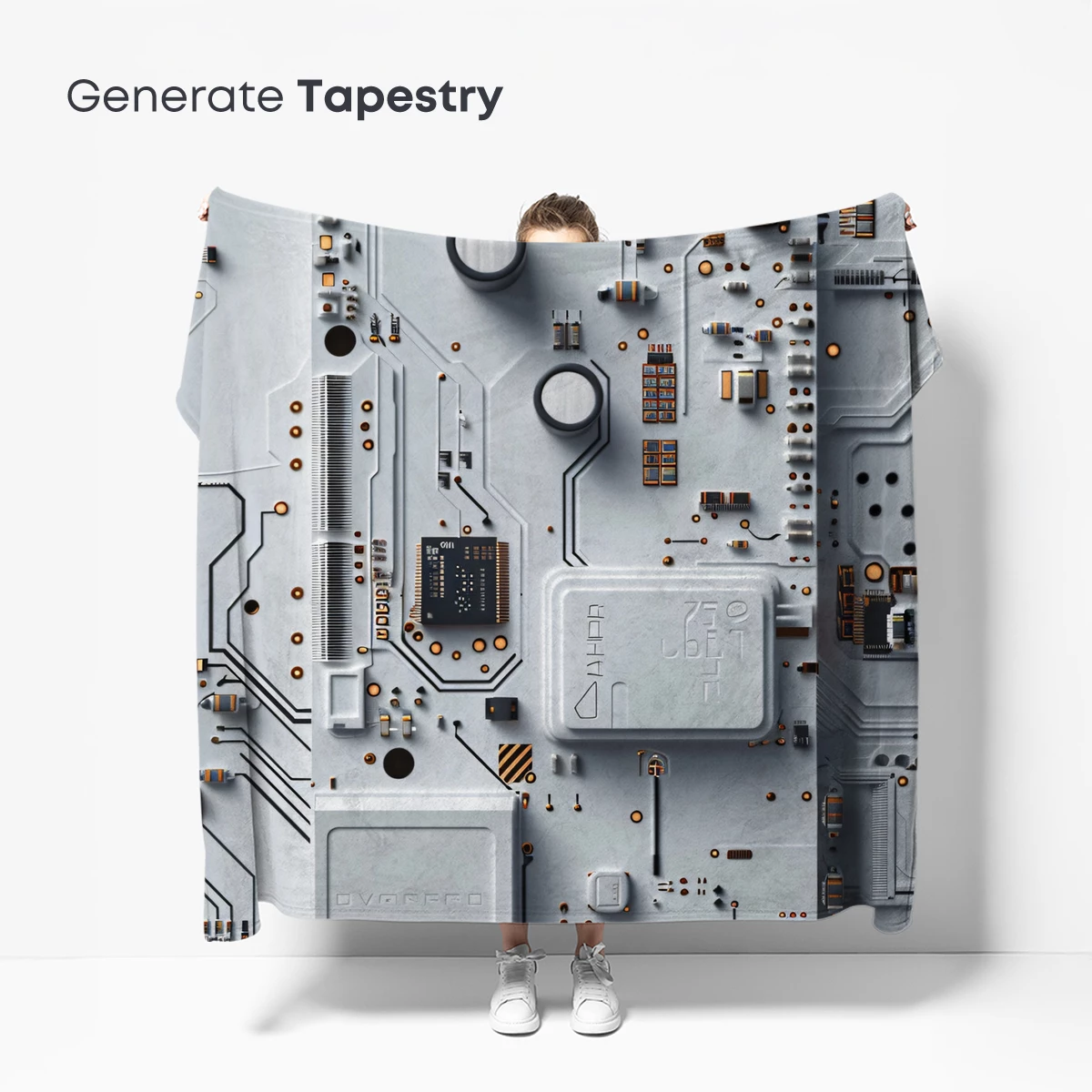 Circuit Symphony: Futuristic Tech Artistry - Image 5