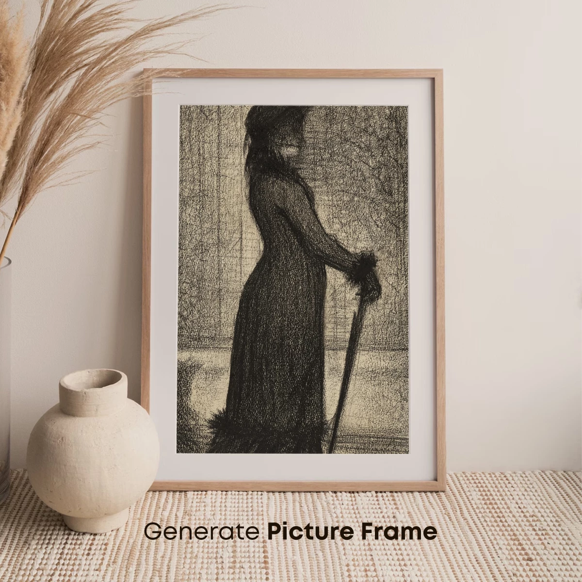 Ethereal Silhouette: Victorian Elegance in Shadow - Image 7