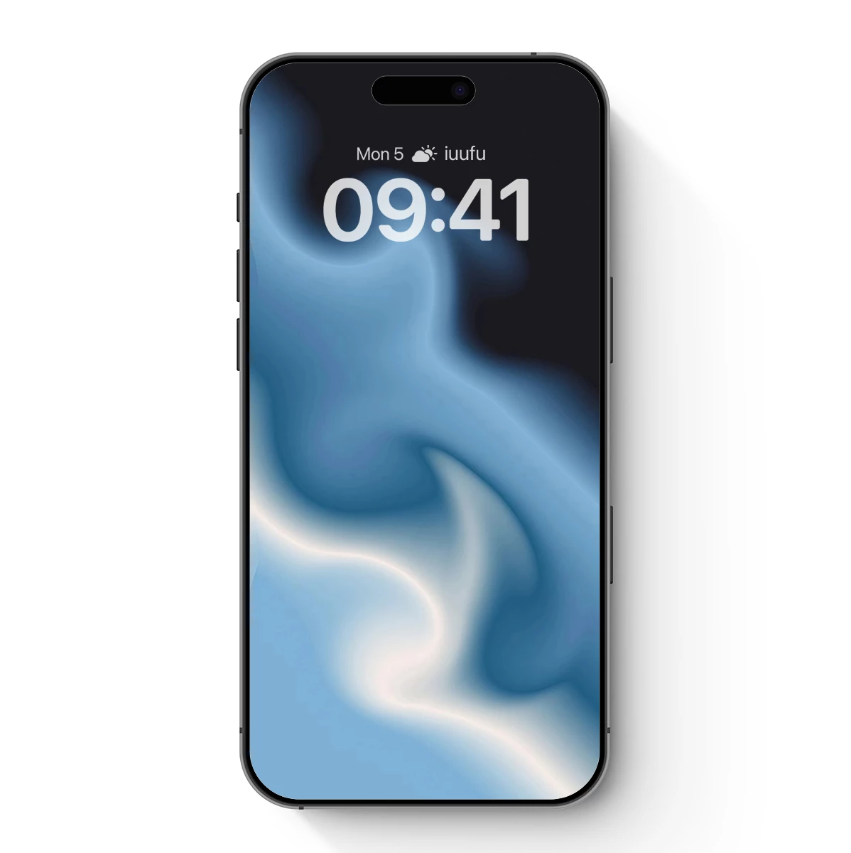 Ethereal Blue Whispers: Abstract Fluidity