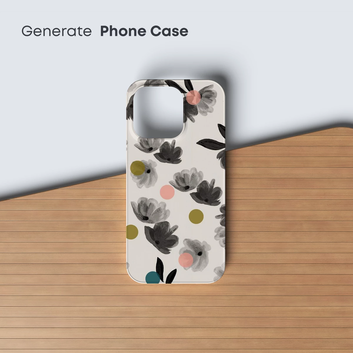 Abstract Floral Whispers: Modern Blooms in Monochrome - Image 3