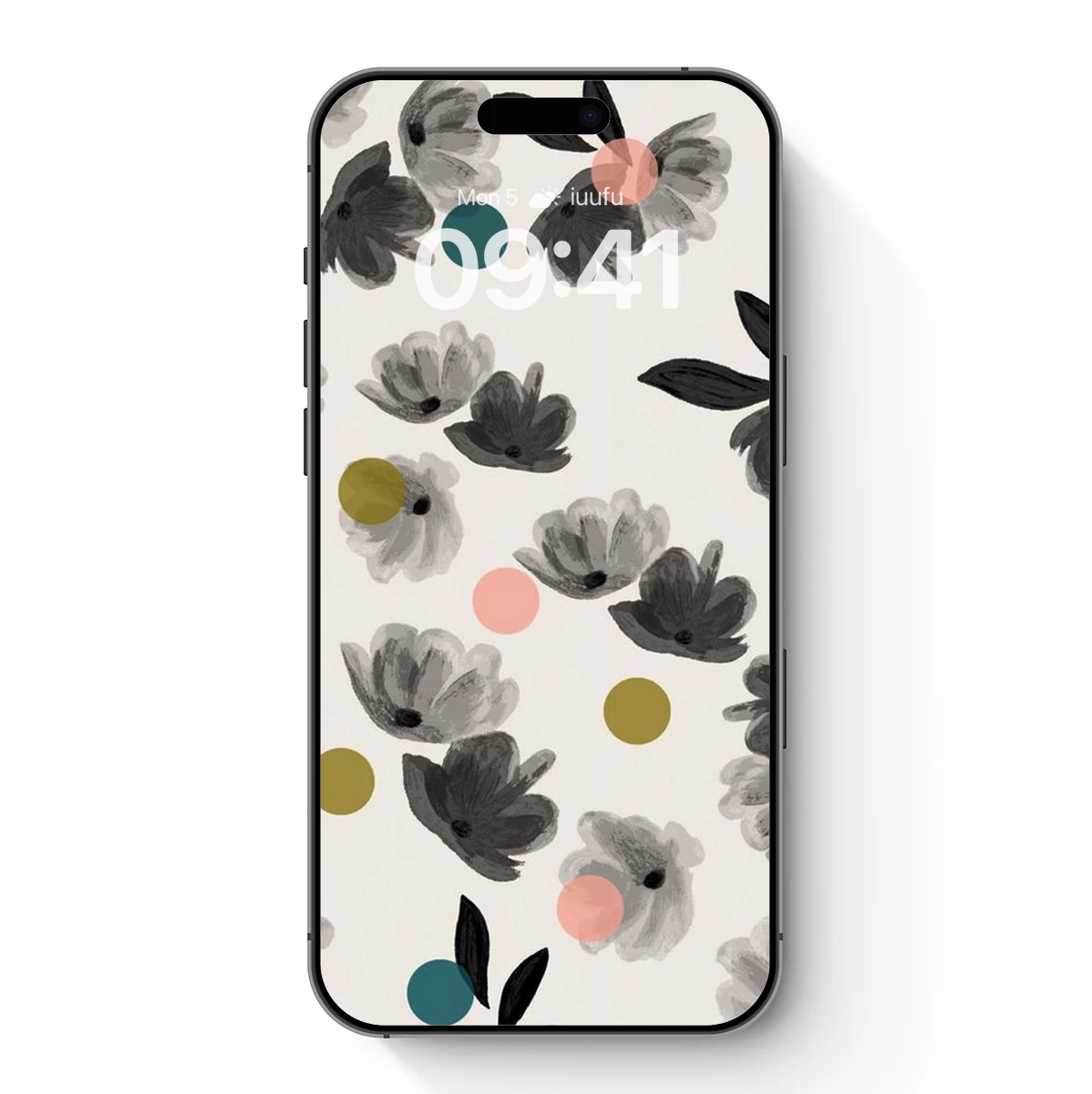 Abstract Floral Whispers: Modern Blooms in Monochrome