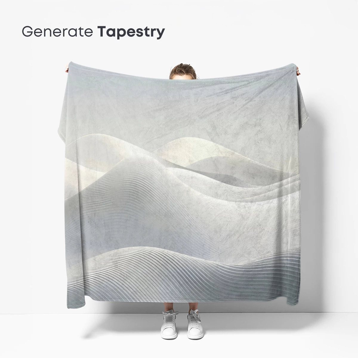 Ethereal White Dunes: A Minimalist Odyssey - Image 5