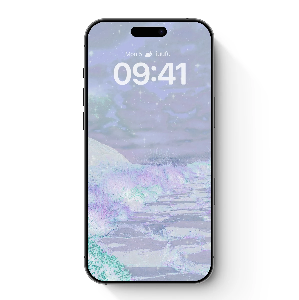 Pastel Twilight Path: Dreamy Landscape Art