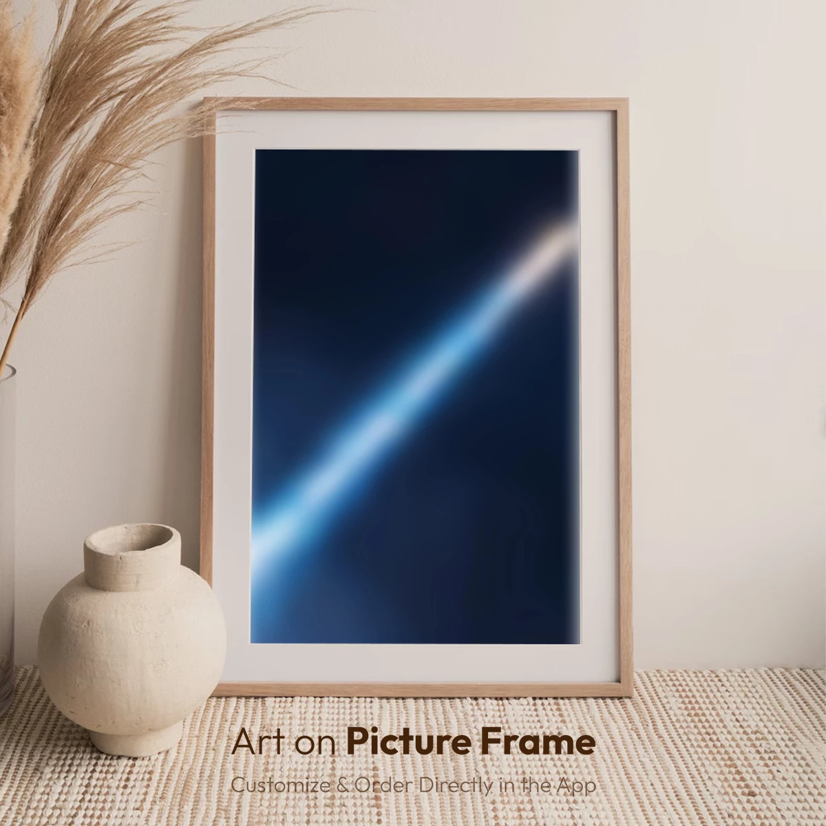 Diagonal Light Stream: Digital Elegance - Image 7