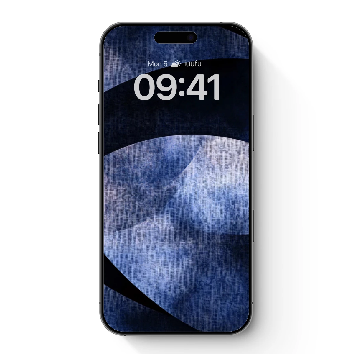 Ethereal Blue Whispers: Abstract Curves in Shadow - Image 7