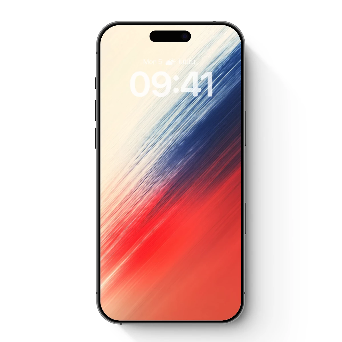 Diagonal Velocity: Red, White, and Blue Abstract Flow