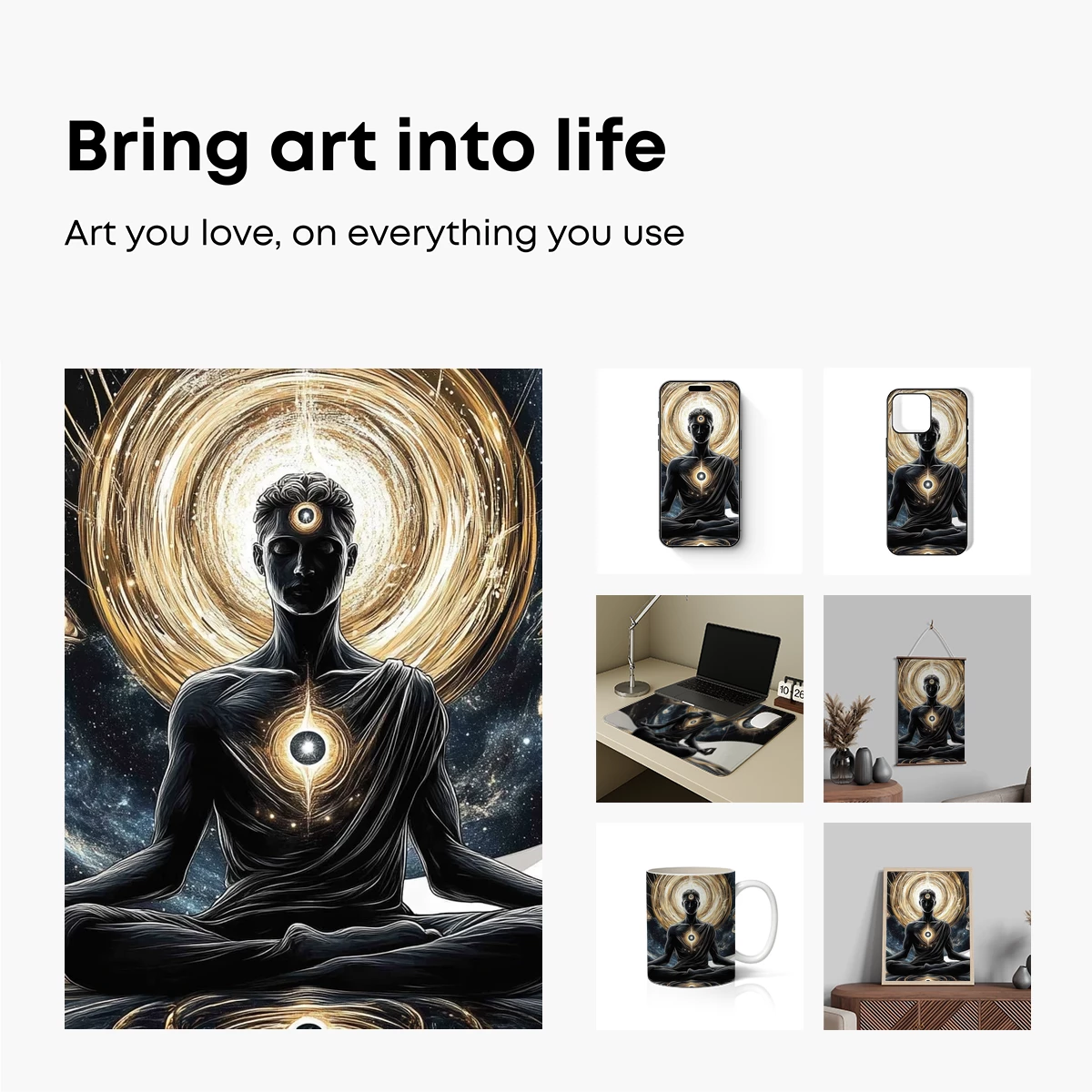 Cosmic Mediation: Eyes of Enlightenment - Image 2