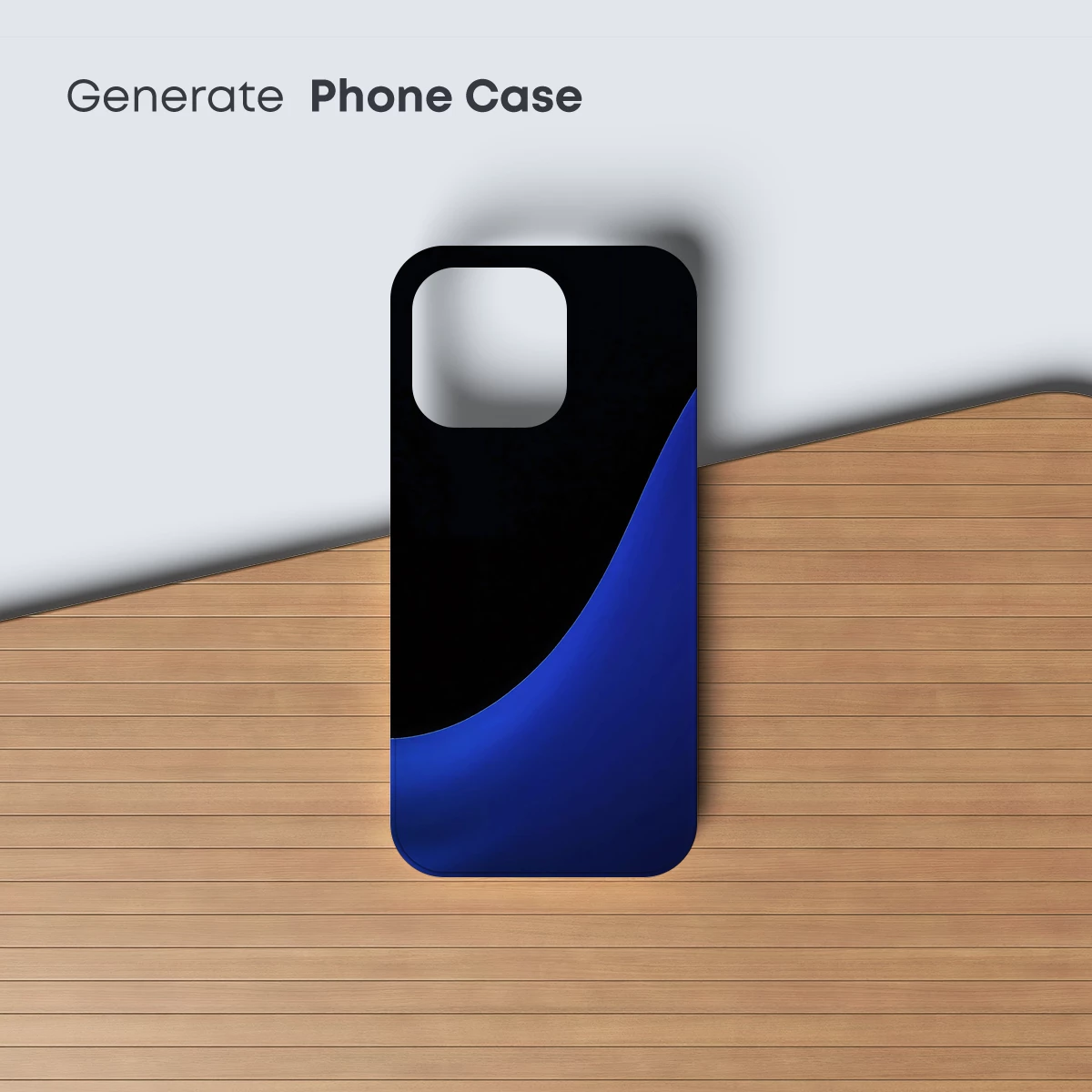 Eclipse of Serenity: Blue Crescent in Darkness - Image 3