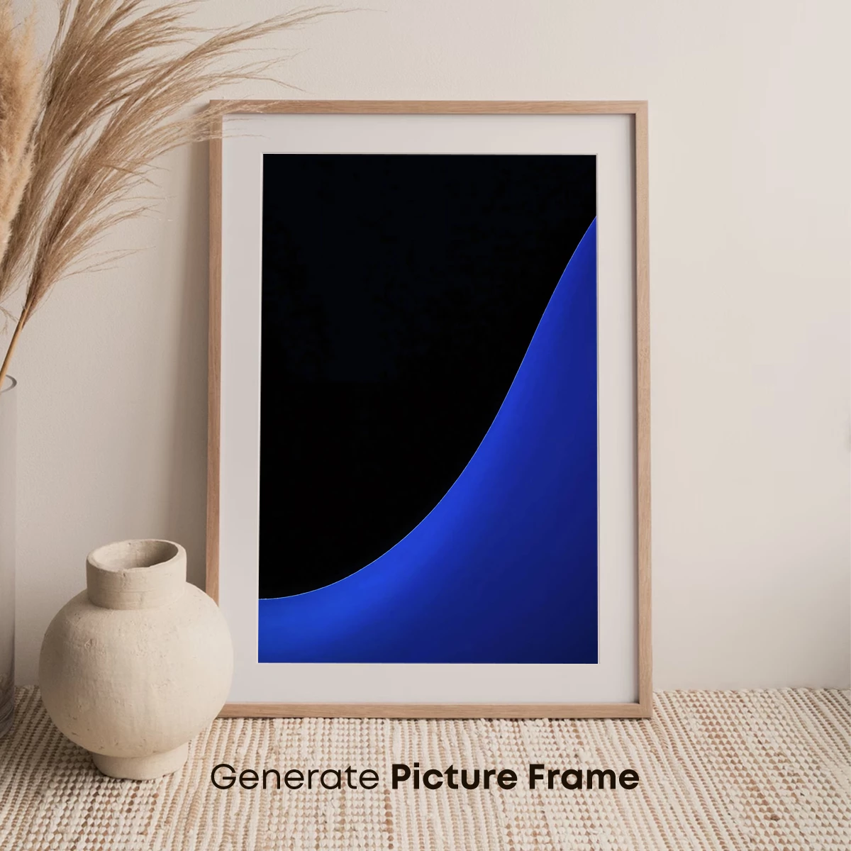 Eclipse of Serenity: Blue Crescent in Darkness - Image 7