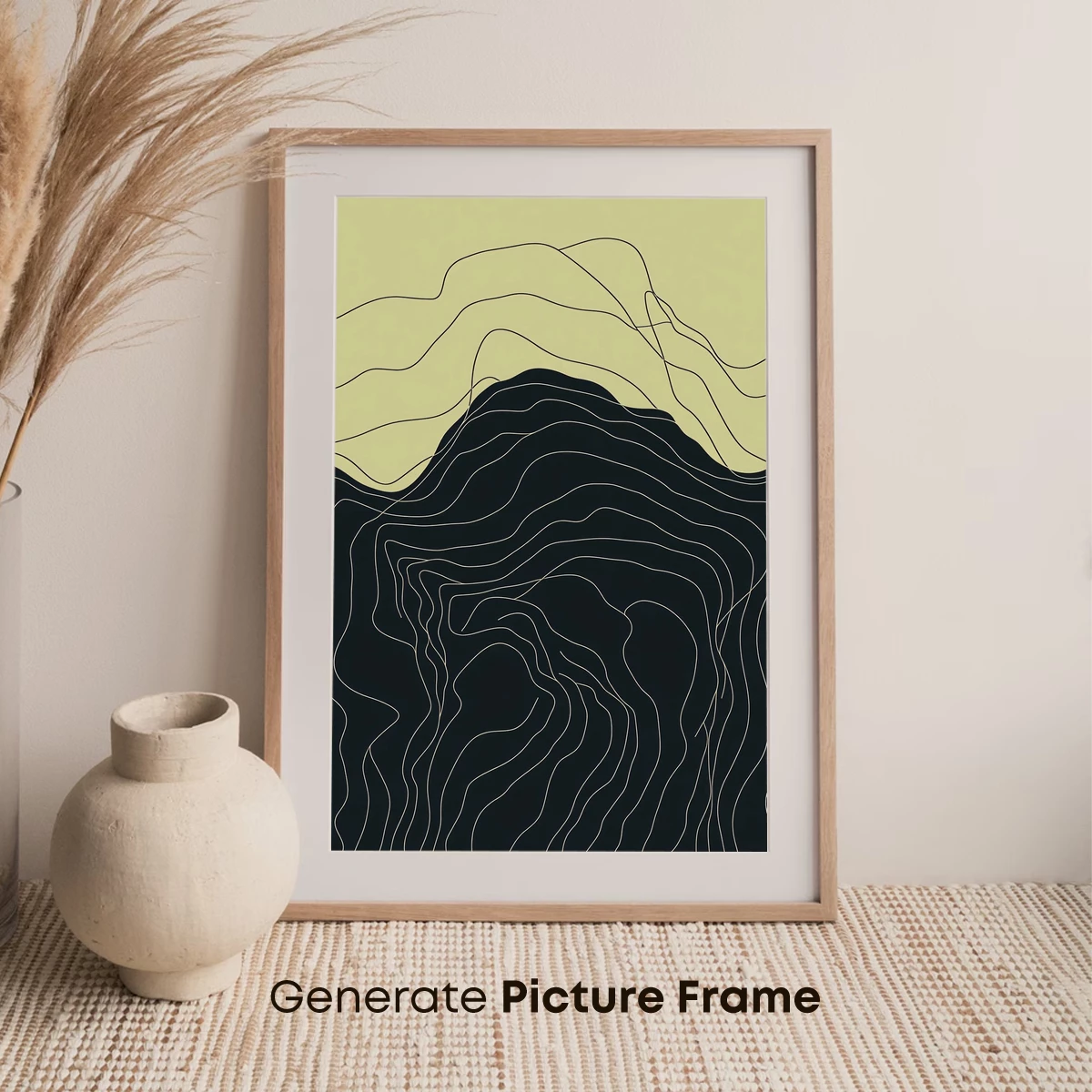 Contour Waves: Abstract Topography Art - Image 7