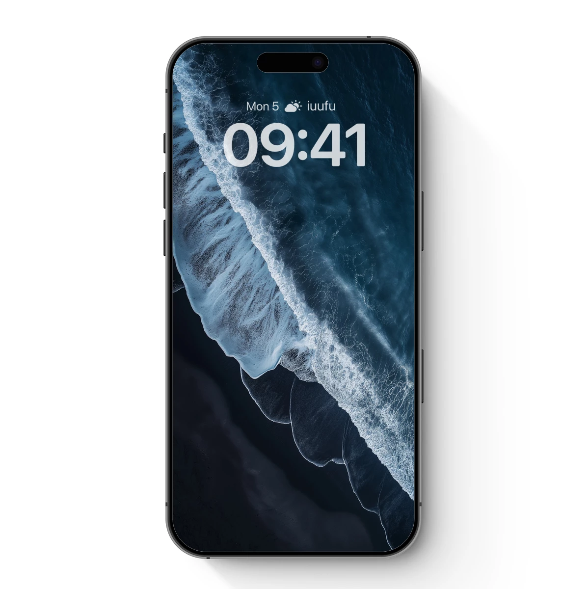 Eternal Ocean Symphony: Wave Patterns in Midnight Blue