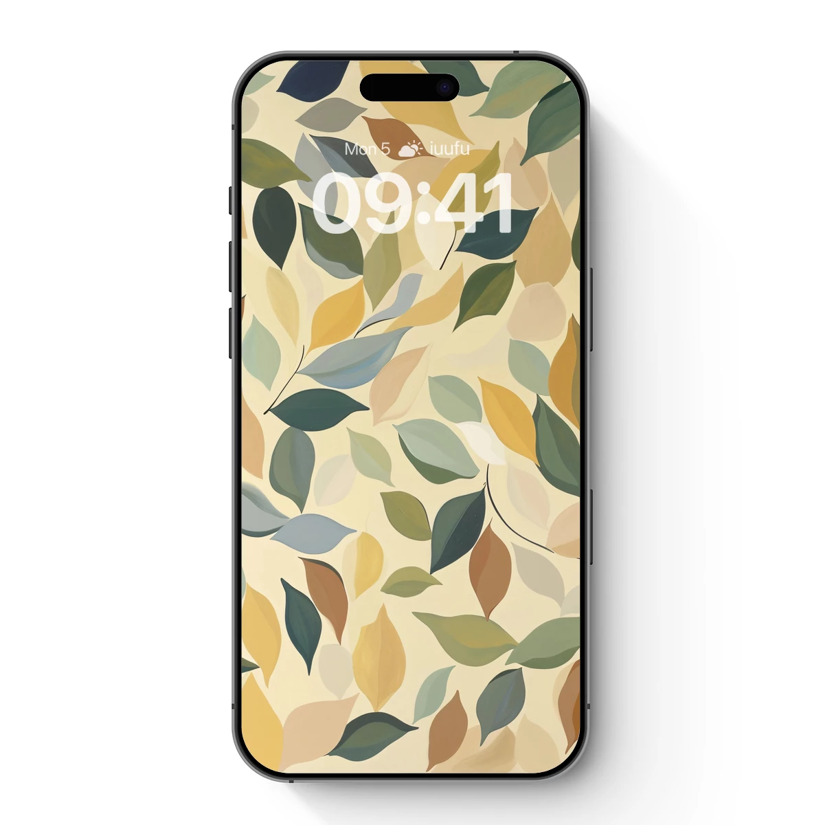 Autumn Leaf Symphony: Abstract Nature Palette