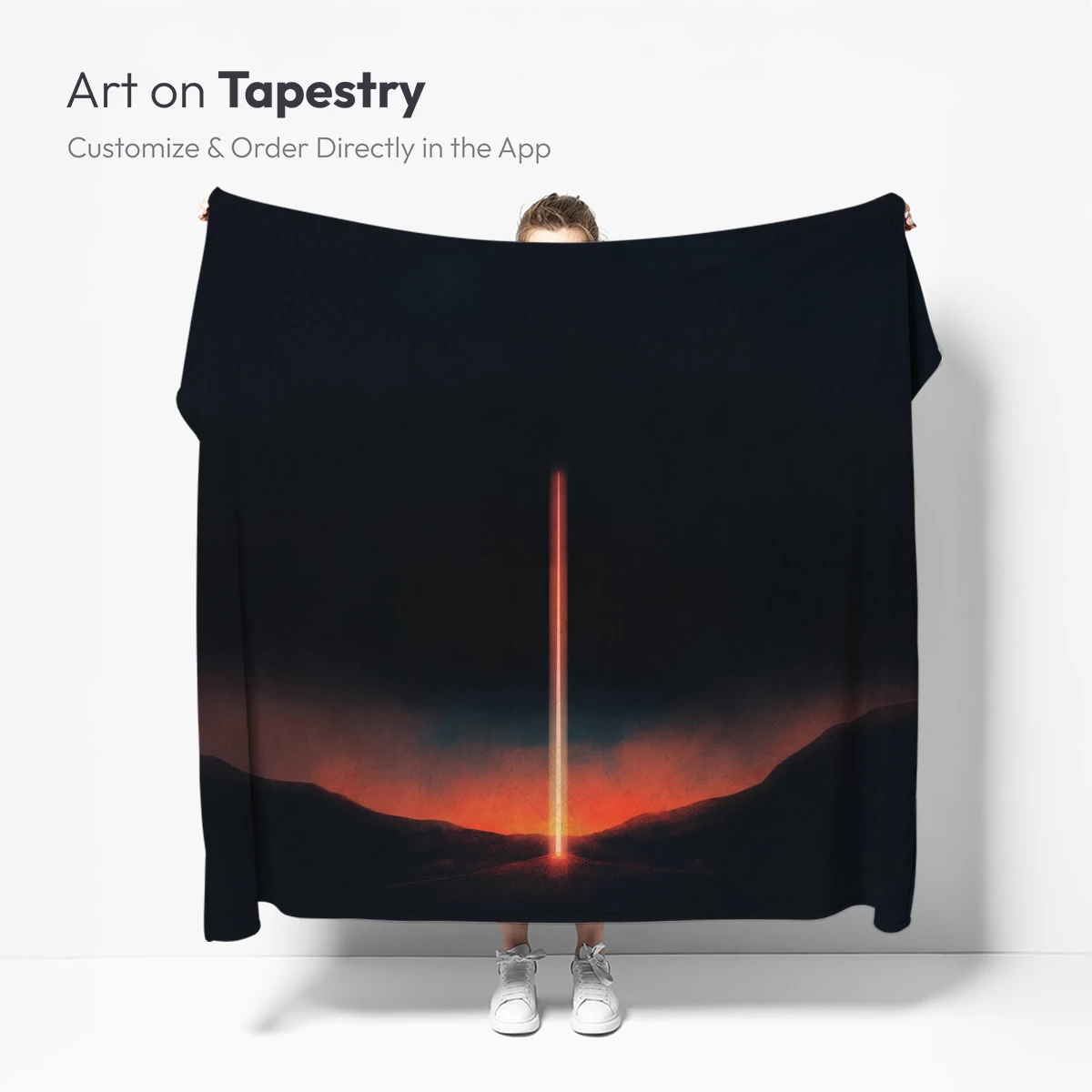 Eternal Beacon: A Fiery Pillar in the Abyss - Image 5