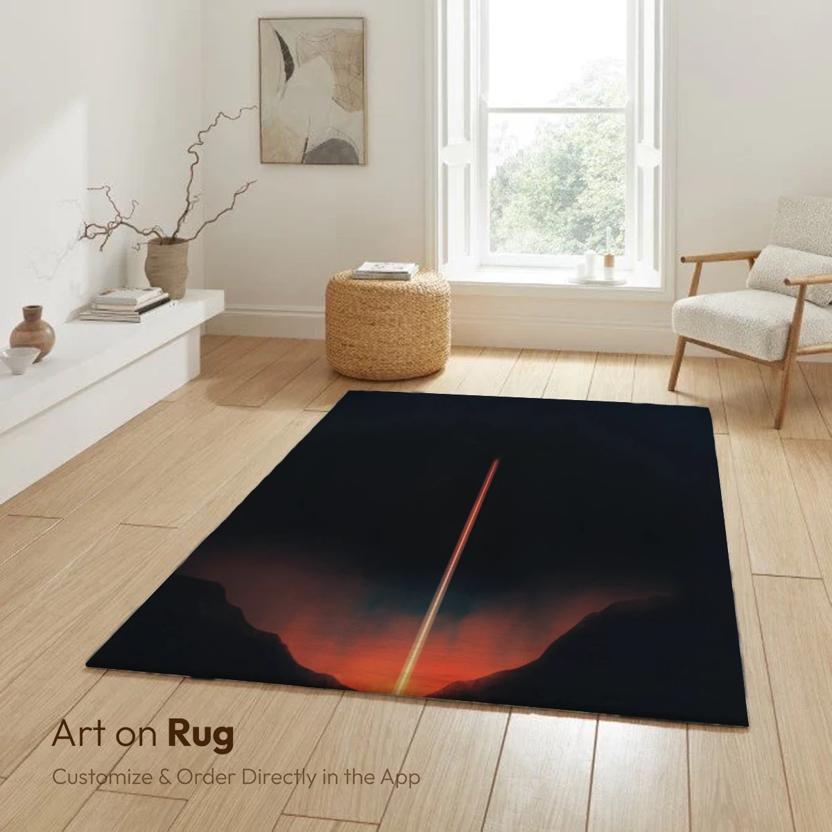 Eternal Beacon: A Fiery Pillar in the Abyss - Image 6