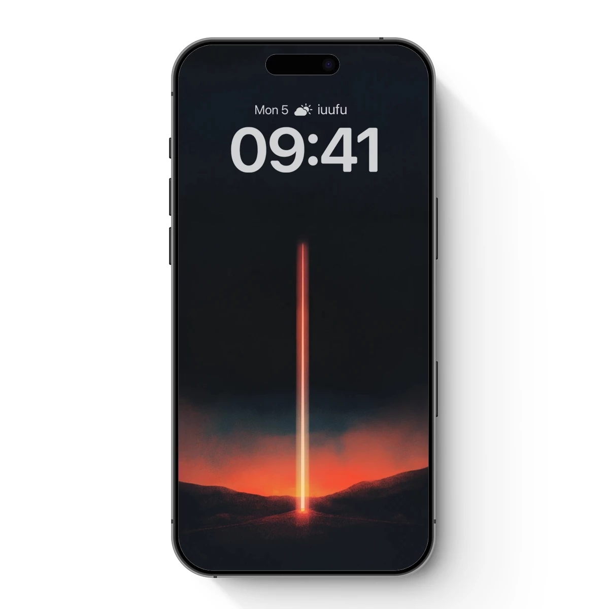 Eternal Beacon: A Fiery Pillar in the Abyss