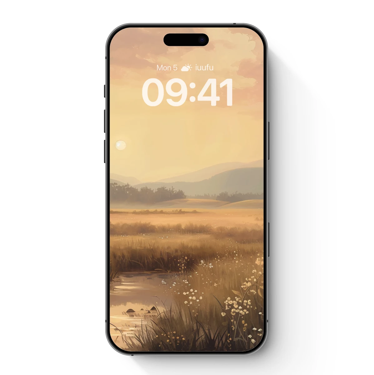 Golden Dawn Over Misty Meadows