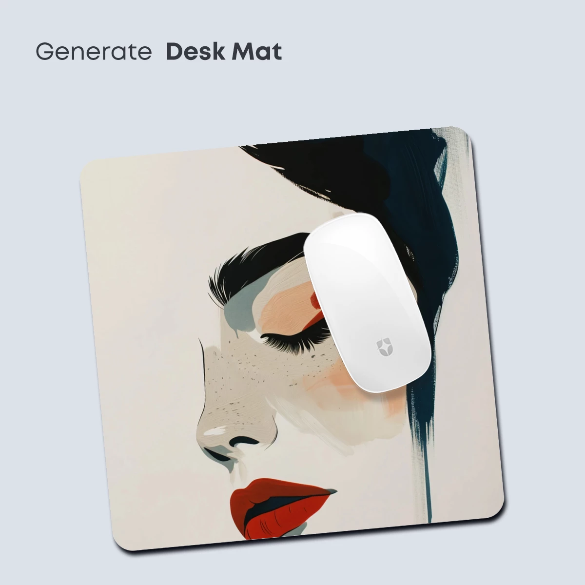 Elegant Profile in Abstract Elegance - Image 4