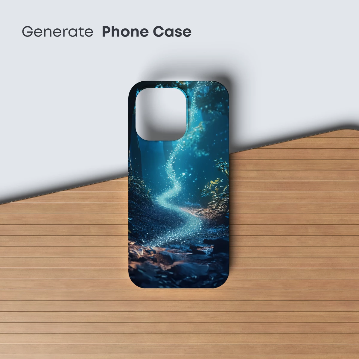 Enchanted Forest Stream: Glittering Pathway - Image 3