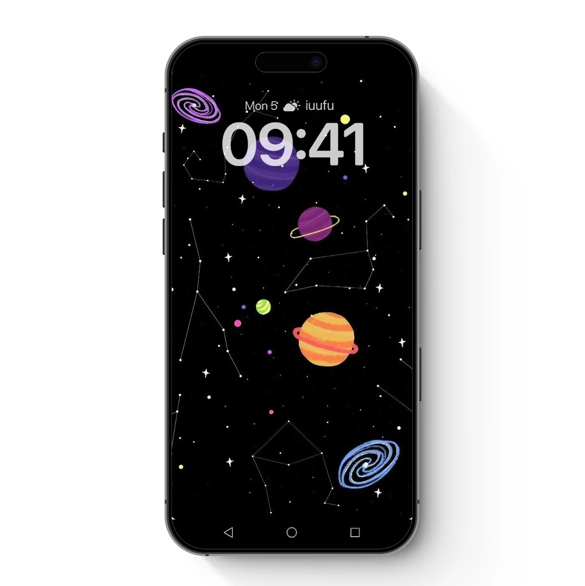 Cosmic Symphony: Vibrant Planets and Star Constellations