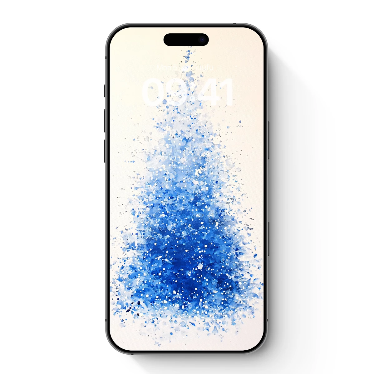 Blue Nebula Burst: Abstract Cosmic Splendor