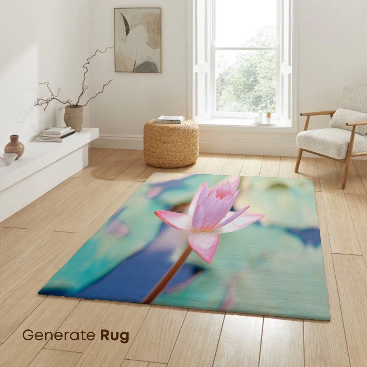 Delicate Lotus Bloom: Serene Water Garden Elegance - Image 6