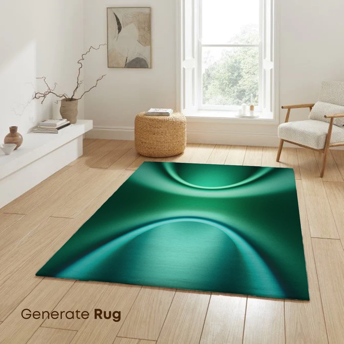 Ethereal Teal Vortex: A Portal to Infinity - Image 6